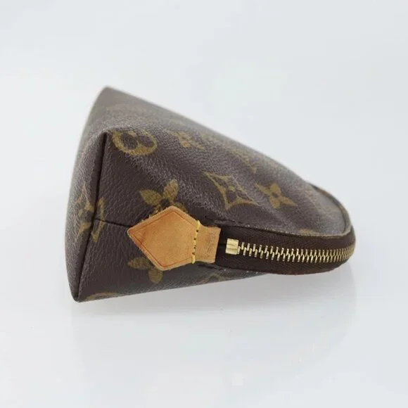 Authentic LOUIS VUITTON Monogram Pochette Cosmetic PM Pouch bst252-022826 - Picture 5 of 16